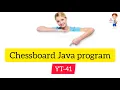chess board Java programming YT 41 easy Learning Genius