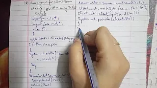 Part-12 -Web Technologies -Unit-3 -Scripting Networking -Java program for client server chattingTC