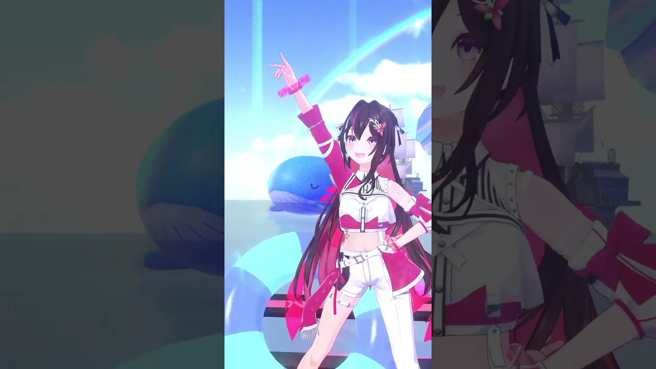 Sparkling!! / 夏色まつり 踊ってみた！#夏色まつり #AZKi #ホロライブ #hololive #shorts