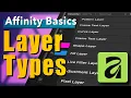Intro to Layer Types in Affinity And Affinity Photo