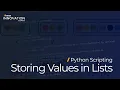 Storing Multiple Values in Lists Lesson 4
