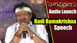 kodi ramakrishna speech at nagabharanam movie audio launch ramya vishnuvardhan e3 talkies