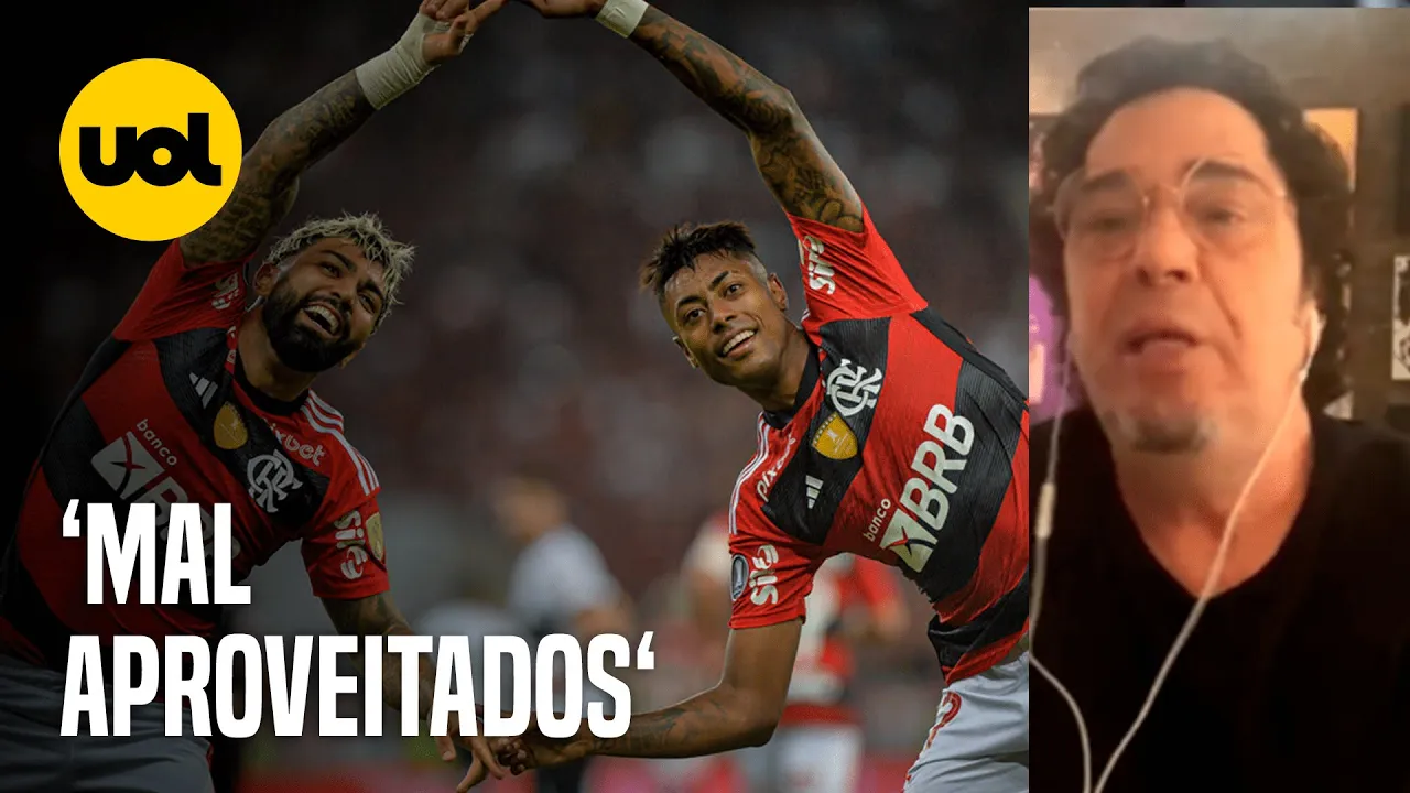 FLAMENGO: 'BRUNO HENRIQUE E GABIGOL NÃO TIVERAM CHANCE DE JOGAR JUNTOS NA SELEÇÃO', DIZ CASAGRANDE