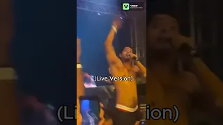 Studio Version Vs Live Performance Hanumankind Big Dawgs Ft Kalmi Shorts Music Hiphop  Studio Version Vs Live Performance Hanumankind Big Dawgs Ft Kalmi Shorts Music Hiphop