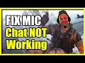 How to Fix Mic Party Chat Not Working in COD Black Ops 6 Voice Chat Settings