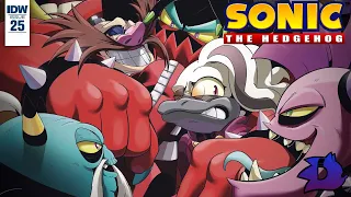 Sonic The Hedgehog IDW Issue 25 Dub 