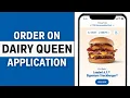 How to Order on Dairy Queen App