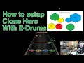 How to setup clone hero with electronic drums