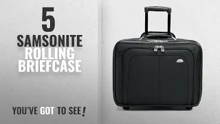Top 10 Samsonite Rolling Briefcase 2018 Samsonite 11021 Business One Mobile Office Black