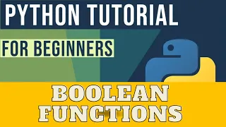 Python s Boolean Function learn python data science