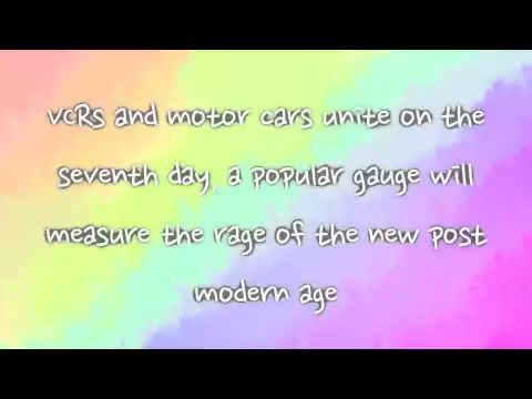 Download MP3 Owl City - Rainbow Veins (Lyric Video)