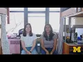 University of Michigan Dorm Room Double in Mary Markley