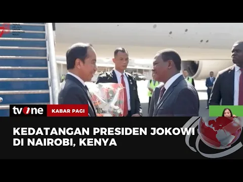 Presiden Jokowi Tiba di Nairobi, Kenya