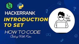 Introduction to Set with Python HackerRank Challenge Problem Solving Coding With Kien