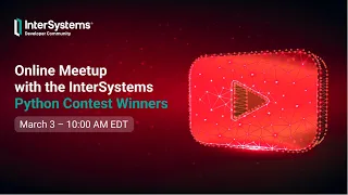Online Meetup with Python Contest Winners
