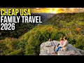 10 BEST USA Family Vacation Destinations for BUDGET TRAVEL in 2026