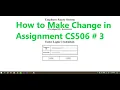 CS506 Assignment No 3 2021 100 Correct Solution