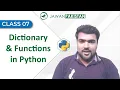 Python Programming Class 7 in Urdu Hindi Dictionary and Functions in Python
