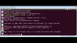 Install Apache MySQL PHP LAMP and WordPress on Ubuntu Linux