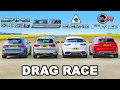 Download Lagu BMW v AMG v Alfa v Jaguar: SUV DRAG RACE