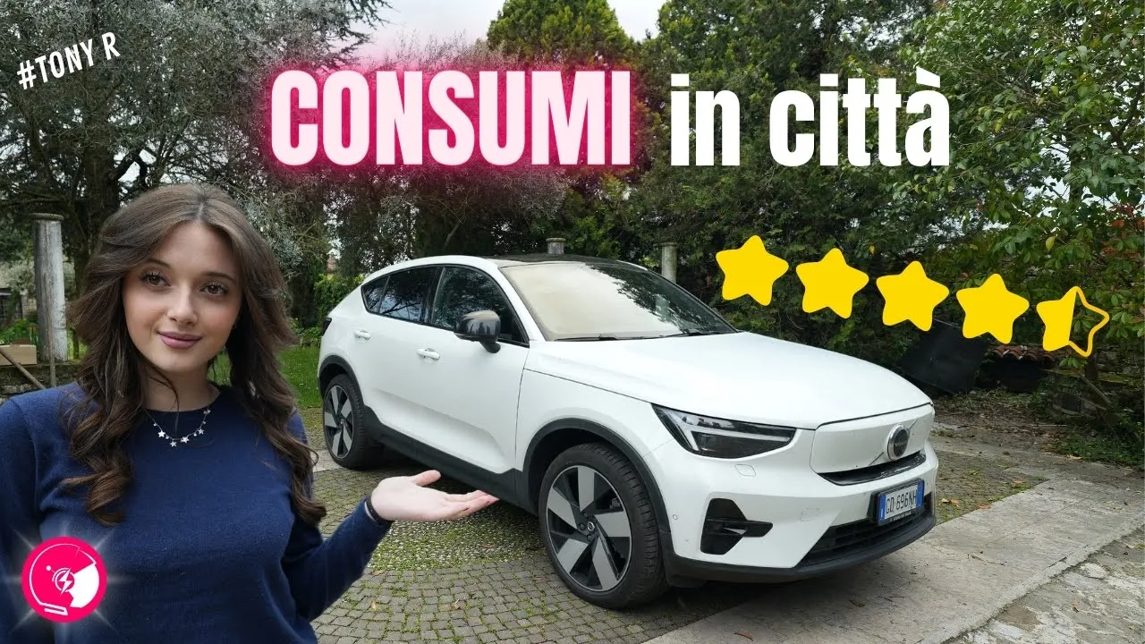 Volvo C40, consumi e comfort nella prova urbana