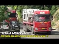 Download Lagu GEMPAR‼️Pertama Dalam Sejarah Di Sitinjau Lauik, PARADE Truck Trailer Super Panjang Terbanyak
