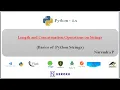 Python Scripting or Programming Length and Concatenation of Strings - 20