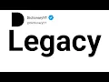 Legacy Synonyms Thesaurus Similar Words
