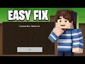 How To Fix Connection Timed Out In A Minecraft Server - Quick Easy