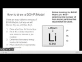 How to Draw a BOHR Model