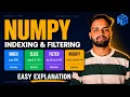 NumPy Indexing Slicing Boolean Filtering in Hindi Data Filtering Made Easy Beginner Tutorial
