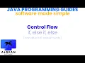 Java Programming - Conditional If Else if Else Statements