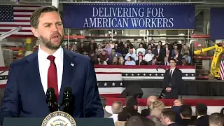 JD Vance speech to SILENT crowd goes HORRIBLY WRONG