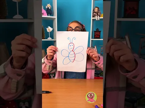 🦋 Peux-tu dessiner un papillon avec des chiffres ?! 🔢🎨