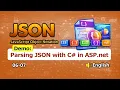 06-07 JSON Parsing in C in ASP NET Read Description also