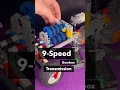 LEGO Technic 9-Speed Gearbox with Shifter Knob