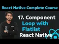 17 Component Loop With Flatlist In React Native Component Loop In React Native Flatlist Part-17