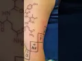 TATTOO TIME-Molecules Periodic Table Of Elements