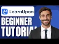 LearnUpon LMS Demo Learning Management System Newbie Tutorial