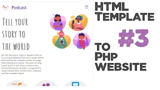 PHP Podcasting website using C Framework from scratch 3 of 3 Quick programming tutorial