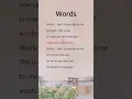 Download Lagu Words | F. R. David #lyrics