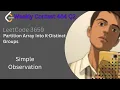 Partition Array Into K-Distinct Groups Detailed Thought Process Leetcode 3659 Simple Obser