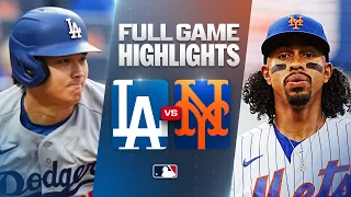 DODGERS vs METS Full Game Highlights July 24 2026 MLB Season