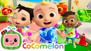Color Song | Best Color Run - Obstacle Course | CoComelon Nursery Rhymes & Kids Songs