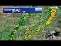 Strong thunderstorms low severe weather risk KXAN Weather Radar Feb 13