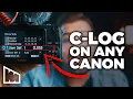 Load C-Log Onto Any Canon DSLR or Mirrorless - Tests and Tutorial