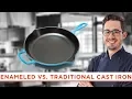 Are Enameled Cast-Iron Skillets Worth the Higher Price Tag