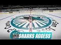 Sharks Access Center Ice Logo