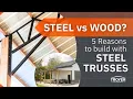 5 Reasons Steel Trusses Make Better Pole Barns Hybrid Pole Barns in TN Troyer Post Buildings