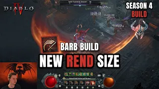 Download NEW INSANE REND SIZE! Bleed Barb is back for Season 4 - Diablo 4 MP3